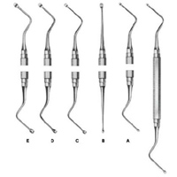 Bone Curette, double-ended